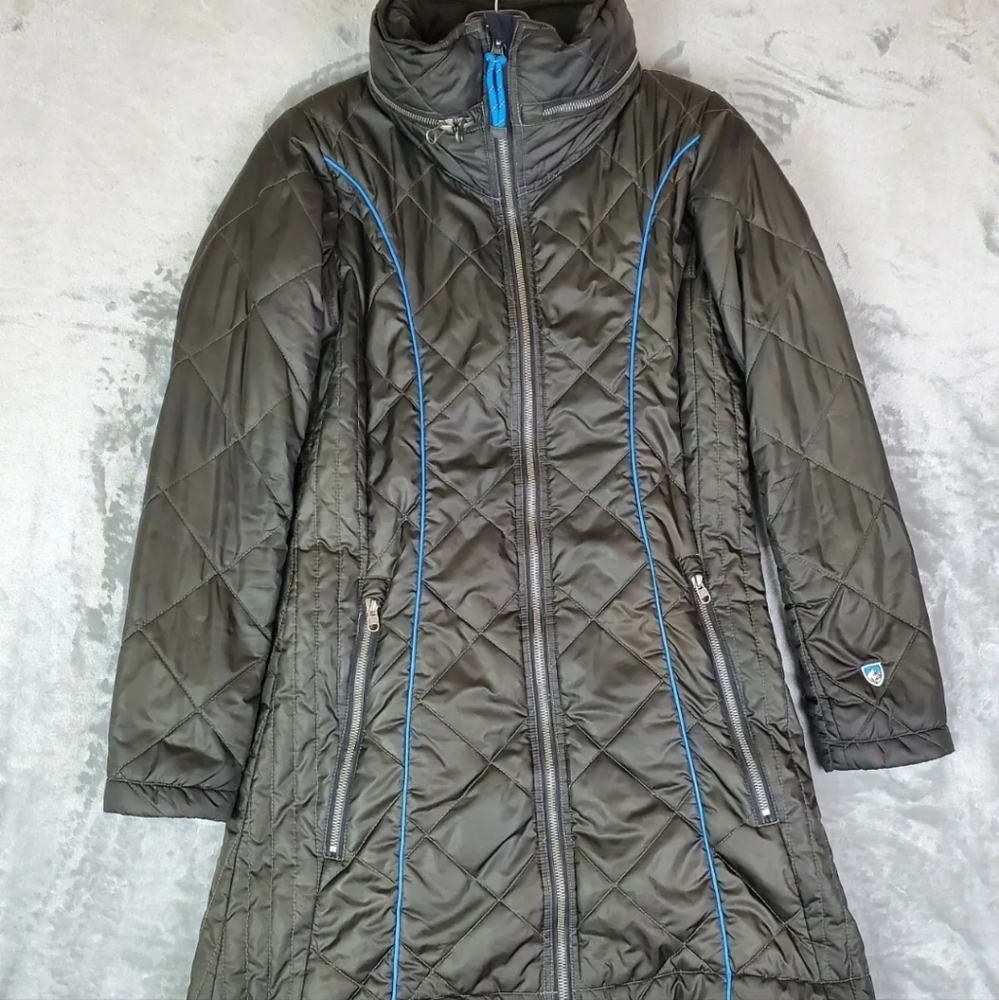 KUHL Women's Puffer Jacket Longer Pertex Primaloft